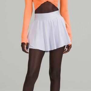 Lululemon court rival skirt pastel blue tall/long